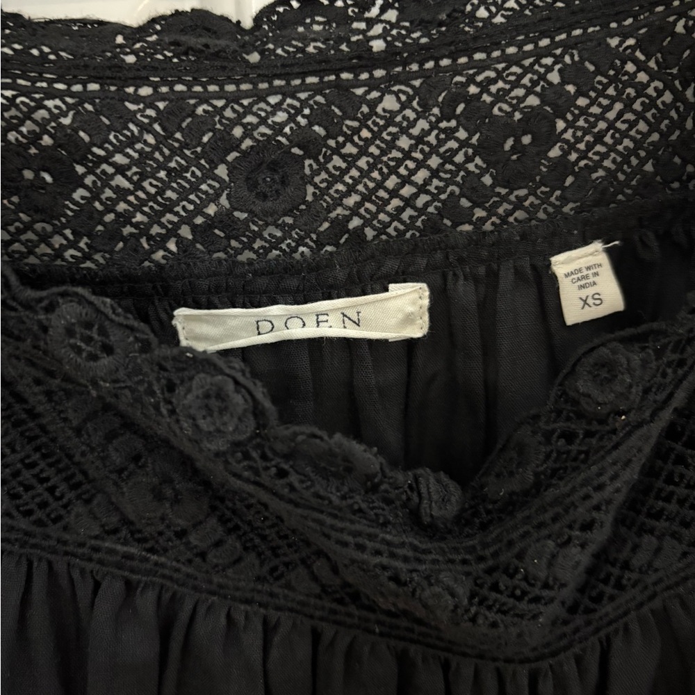 Doen Almadia Lace-Detailed Shift Dress - Picture 4 of 10
